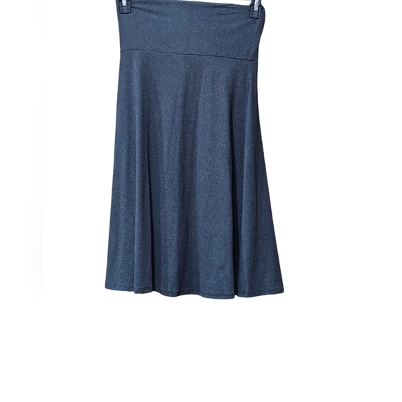 Dark Gray Knee Length Skirt Size Medium - Picture 2 of 3